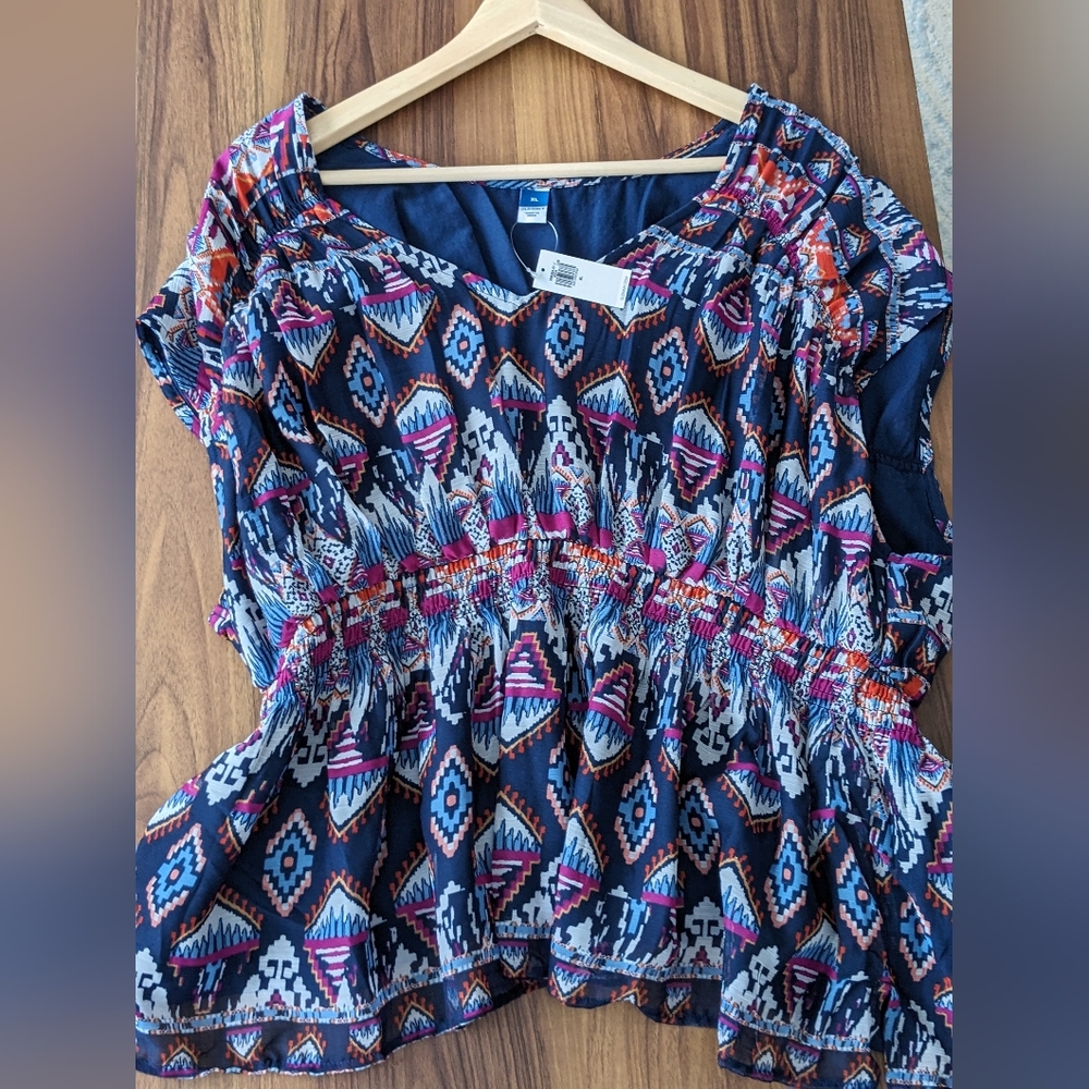 Old Navy Peplum Blouse